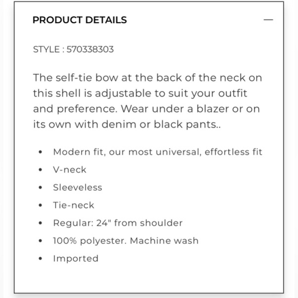 WHBM: Evening Blouse: Shiny Black: X-Large - Picture 4 of 9